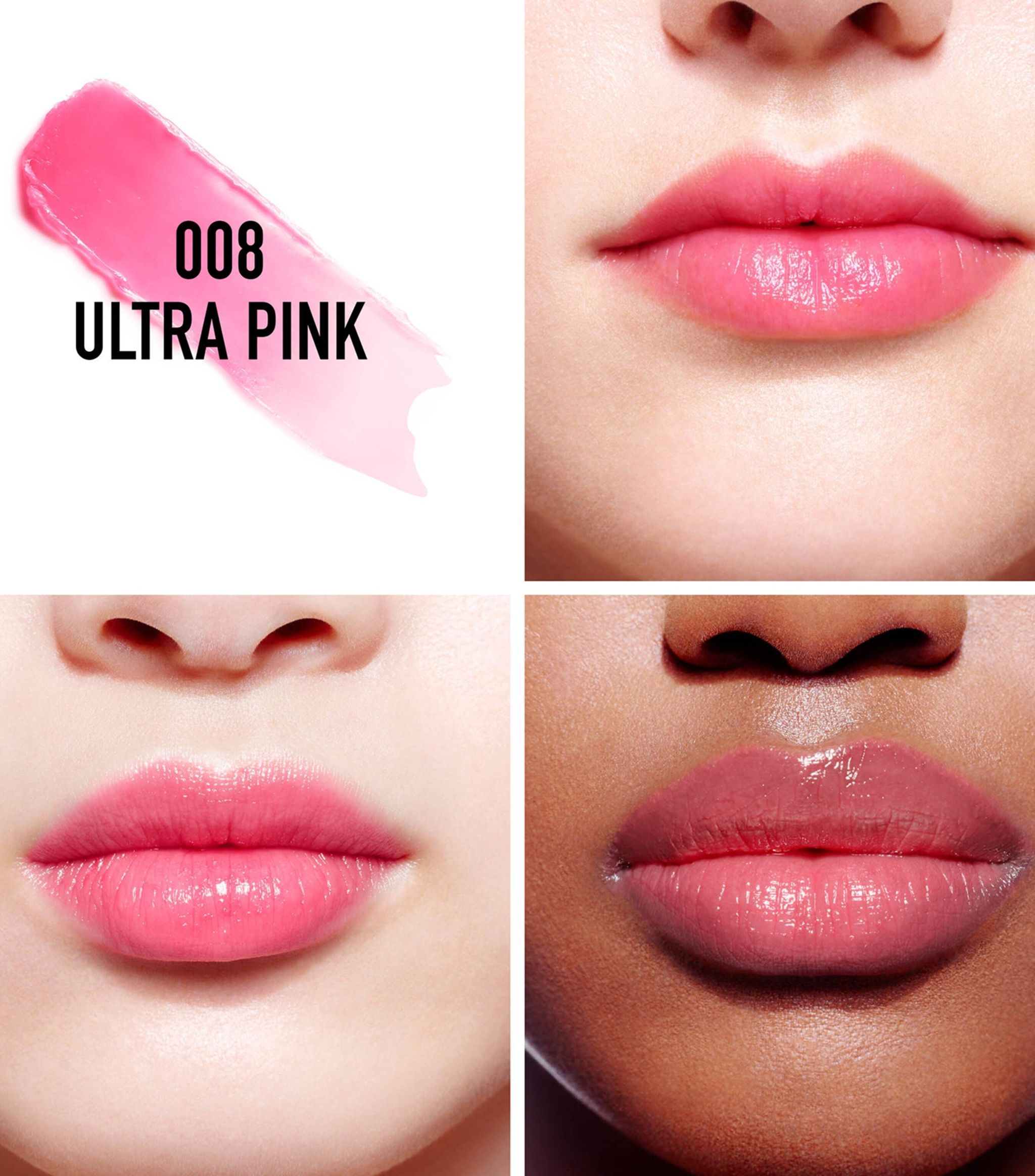 Dior Addict Lip Glow Color Awakening Lip Balm 3.5g #008 Ultra Pink