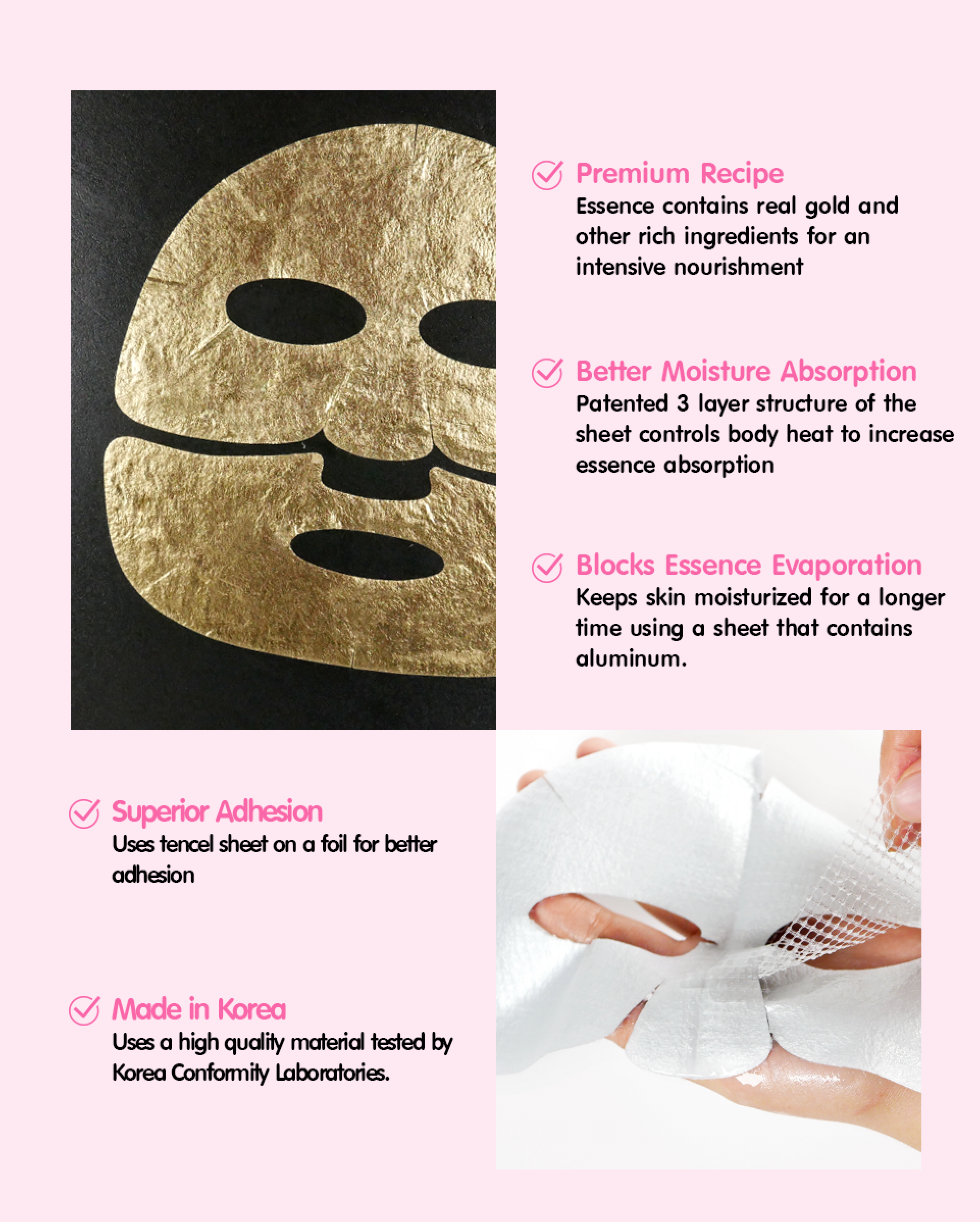 Signature Gold Mask,Faith in Face,Mask,มาส์กทองคำ,มาส์กหน้า,มาส์กแผ่น