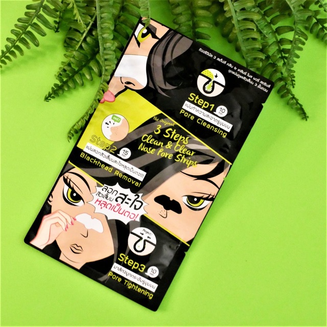 The Original 3 Steps Clean & Clear Nose Pore Strips