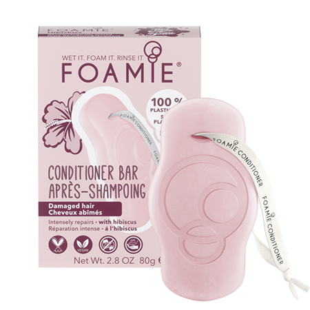 Foamie Conditioner Bar Damaged Hair With Hibiscus