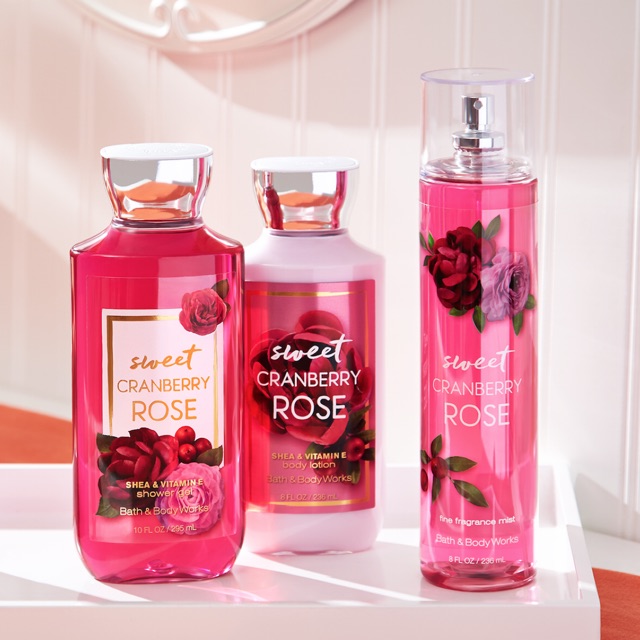 Sweet Cranberry Rose Shower Gel