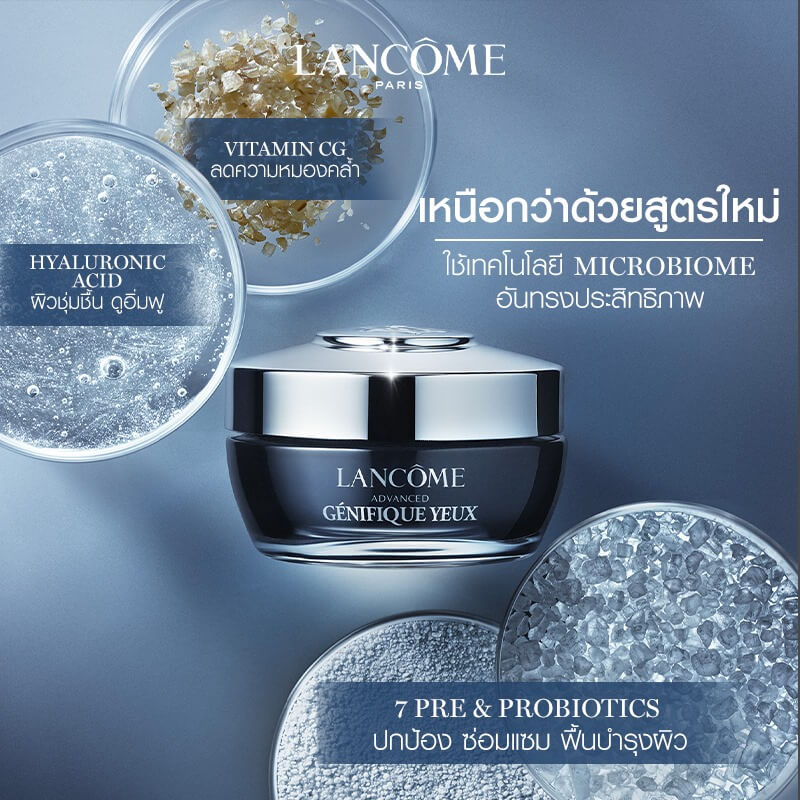 Lancôme Advanced Génifique Eye Cream สูตรใหม่ เข้มข้นกว่าเดิม