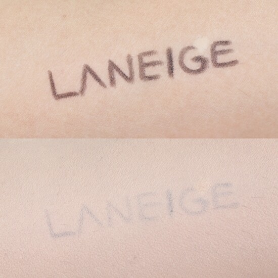 Laneige Neo Foundation Matte SPF16 PA++ 30 ml Before After