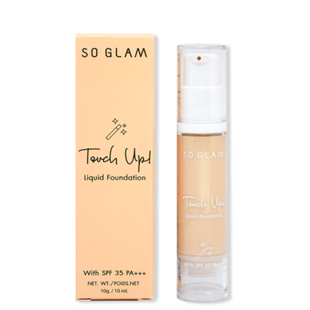 So glam,Touch Up Liquid Foundation ,So glam Touch Up Liquid Foundation,ครีมรองพื้น,รองพื้น