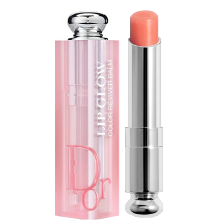 Dior Addict Lip Glow Color Awakening hydrating Lip balm #001 3.5 g. ลิปบาล์มสูตรใหม่! ชุ่มชื้นยิ่งขึ้น ด้วยส่วนผสมจากธรรมชาติถึง 97% 