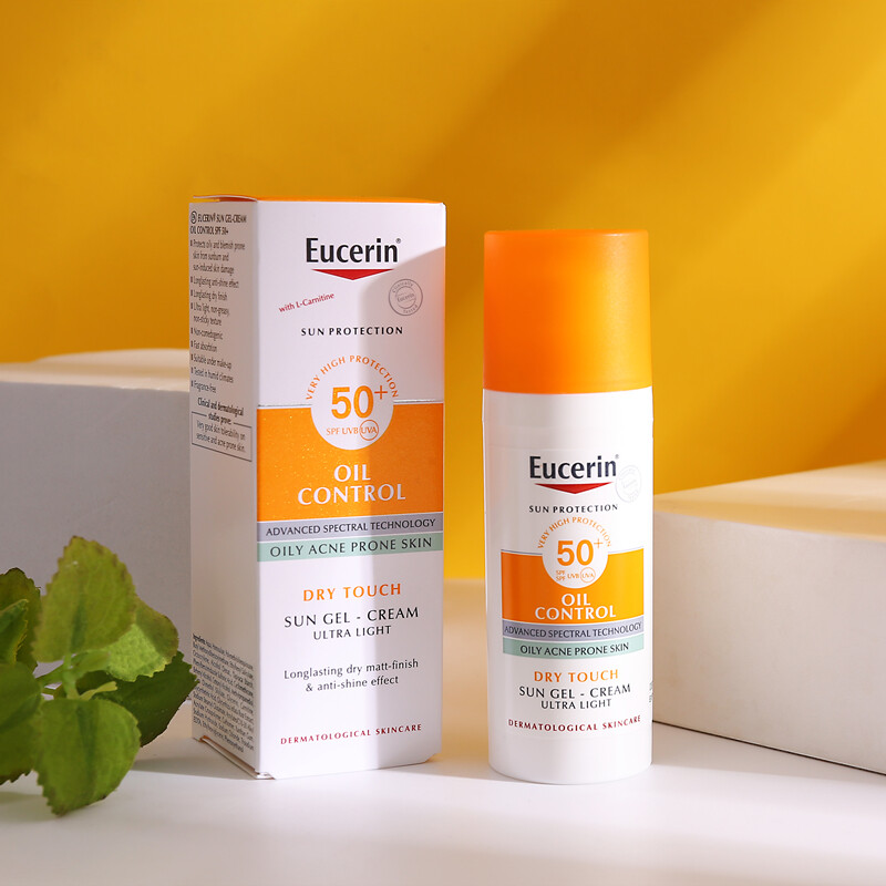 Eucerin Sun Dry Touch Oil Control SPF50+ PA+++​ Sun Gel Cream Ultra Light 