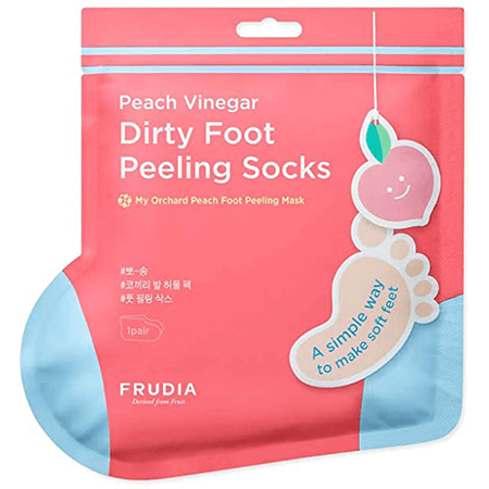 Frudia,Frudia My Orchard Peach Foot Peeling Mask ,แผ่นมาสก์ถุงเท้า,แผ่นมาสก์