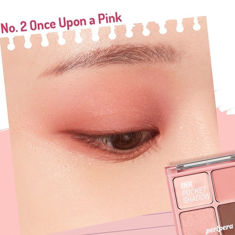 PERIPERA Ink Pocket Shadow Palette #02 Once Upon A Pink 