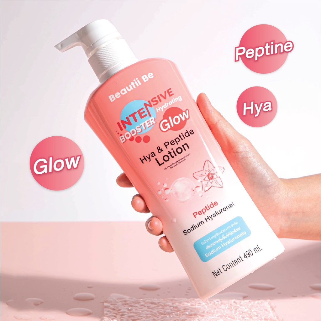 Beautii Be Intensive Booster Hydrating Glow Hya & Peptide Lotion 