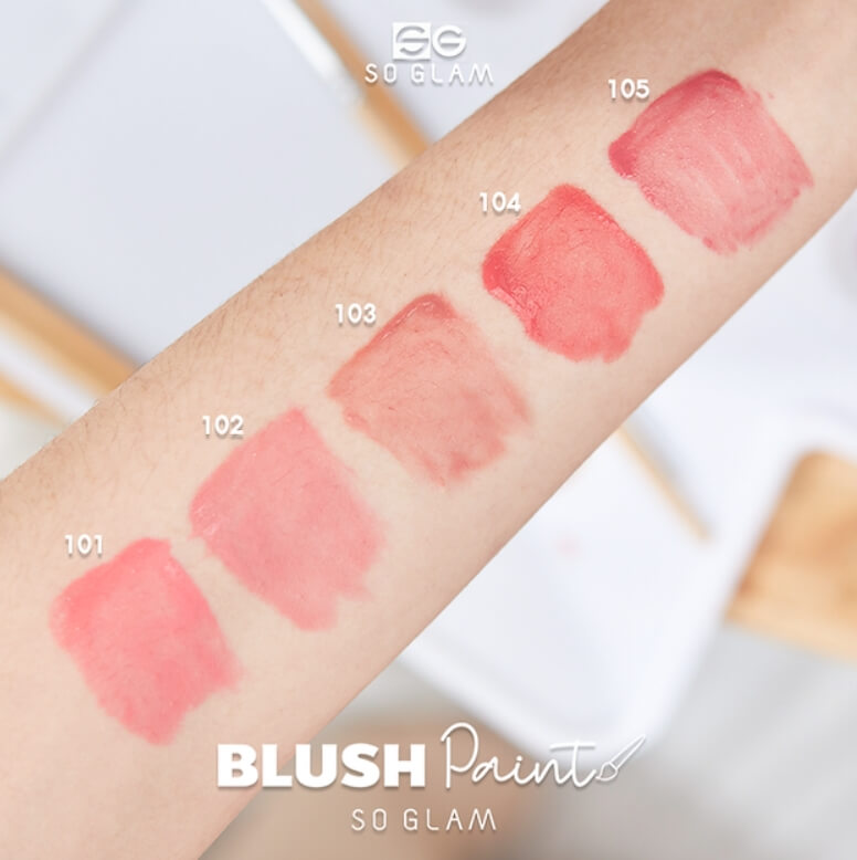Blush Paint Liquid Blusher,So Glam Blush Paint Liquid Blusher,Blush Paint Liquid Blusher รีวิว,Blush Paint Liquid Blusher ราคา,บลัช,บลัชเนื้อครีม,Brush