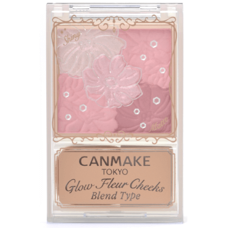 Glow Fleur Cheeks (Blend Type),Canmake Glow Fleur Cheeks (Blend Type),B01 Cotton Coral,บลัชออน,Canmake,บลัชออนCanmake
