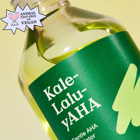 Kale Lalu Yaha Gentle AHA Exfoliator 200 ml สกินแคร์ สครับขัดผิว ช่วยปรับพื้นผิวให้เรียบเนียนและดูจางลงเพื่อเผยผิวที่มีสุขภาพดี อำลาเซลล์ผิวที่ตายแล้วได้เลย ผิวได้รับความชุ่มชื้นและปลอบประโลมจากพืช