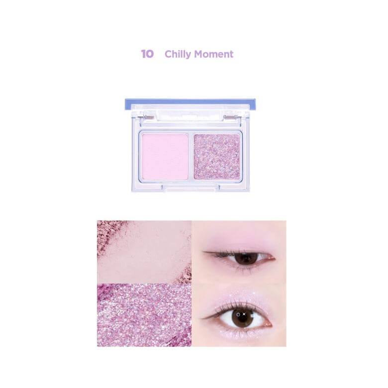 Lilybyred,LITTLE BITTY MOMENT SHADOW 09 ,Icy Moment,Chilly Moment,Frosty Moment,The Coolest Moment,อายแชโดว์
