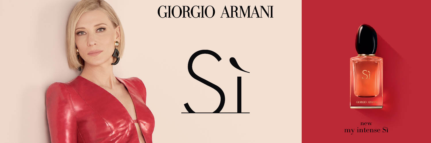 Giorgio Armani Si Intense EDP 100ml น้ำหอมใหม่ล่าสุดในคอลเลคชั่น Sì สะท้อนตัวตนความเป็นผู้หญิงที่  เข็มแข็ง มีความมั่นใจ และมีเสน่ห์