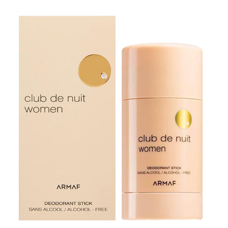 Armaf Club De Nuit Woman Deodorant Stick 75 g บาล์มใต้วงแขน หอมตลอดวัน ไม่อับชื้น ที่ระงับกลิ่นกายแบบแท่งไม่มีแอลกอฮอล์