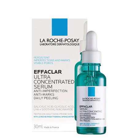 Effaclar Salicylic Acid Acne Treatment Serum 30ml เซรั่มรักษาสิวกรดซาลิไซลิกเนื้อบางเบานี้ช่วยขจัดรอยสิวและช่วยป้องกันการเกิดสิวใหม่