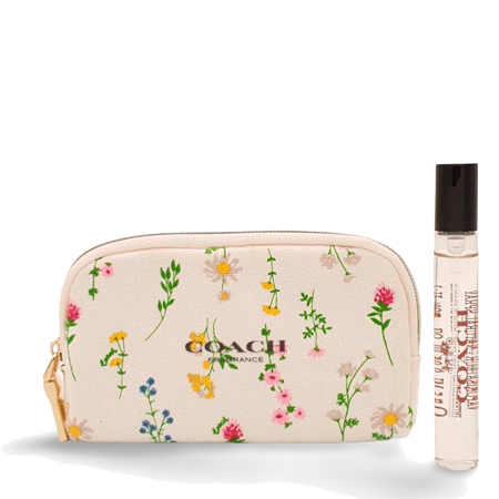 Wild Rose EDP 7.5ml With Pouch กลิ่นหอมที่ละเอียดอ่อนและเข้มข้นผสมผสานกับลูกเกดสีแดงฉ่ำกับดอกกุหลาบบานและแอมบรอกซาน