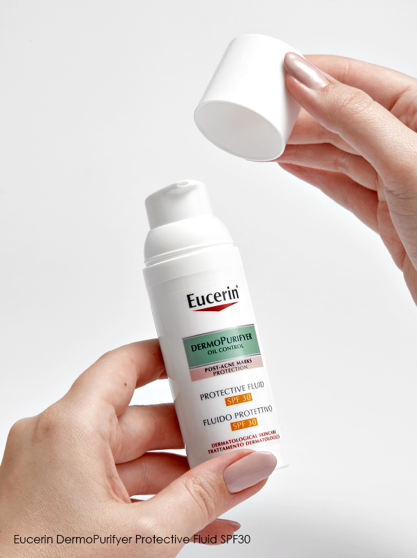 Eucerin,Eucerin DermoPure Oil Control Protective Fluid SPF30+ 50ml,Eucerin กันแดด,Eucerin กันแดด ราคา
