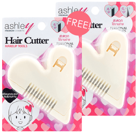 Ashley Hair Cutter No.01 White(AA 174-01), Hair Cutter No.01 White(AA 174-01) หวีซอย, หวีหมออ้อย