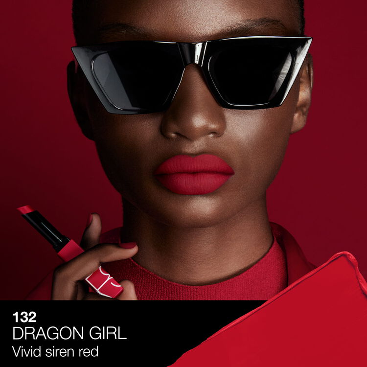 NARS Powermatte Lipstick #Dragon Girl 0.8g ลิปสติกเนื้อแมตต์ ติดทนนานและเรียบเนียน