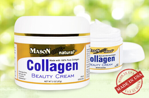 Mason Natural Collagen Premium Skin Cream 57g แพ็คเกจใหม่ ครีมคอลเจนบริสุทธิ์ 100%