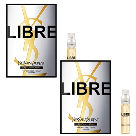 ซื้อ 1 ฟรี 1 YSL Libre L'absolu Platine Parfum 1.2 ml น้ำหอมผู้หญิง กลิ่นลาเวนเดอร์สีขาวชวนเย้ายวนน่าหลงใหล