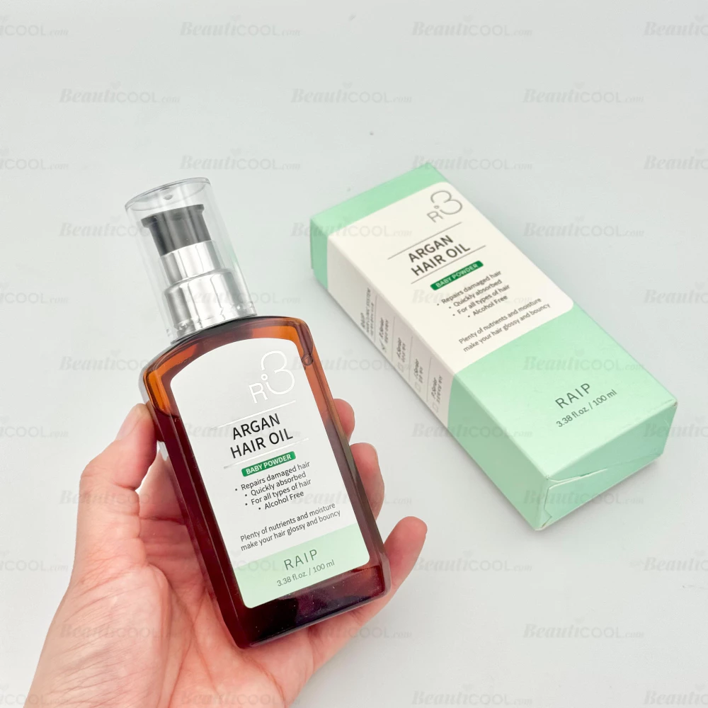 Raip R3 Argan Hair Oil #Baby Powder 100 ml