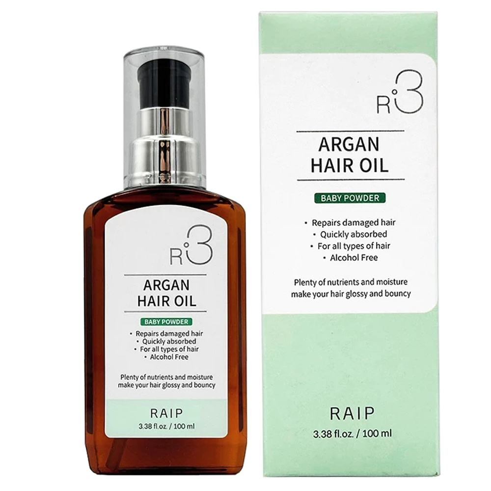 Raip R3 Argan Hair Oil #Baby Powder 100 ml