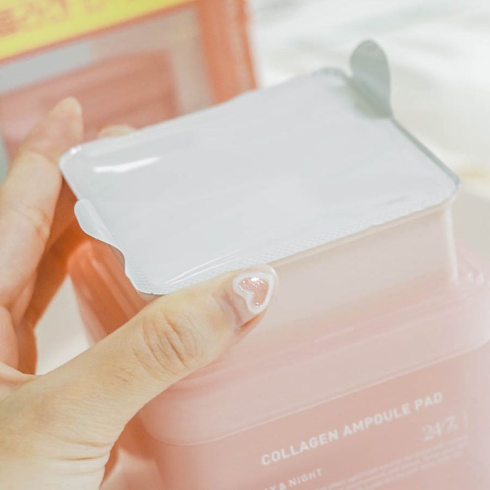 Mediheal Collagen Ampoule Pad 170 ml,โทนเนอร์แพด,Mediheal ,Mediheal Collagen Ampoule Pad ราคา , Mediheal Collagen Ampoule Pad 170 ml รีวิว ,  Mediheal Collagen ,Collagen