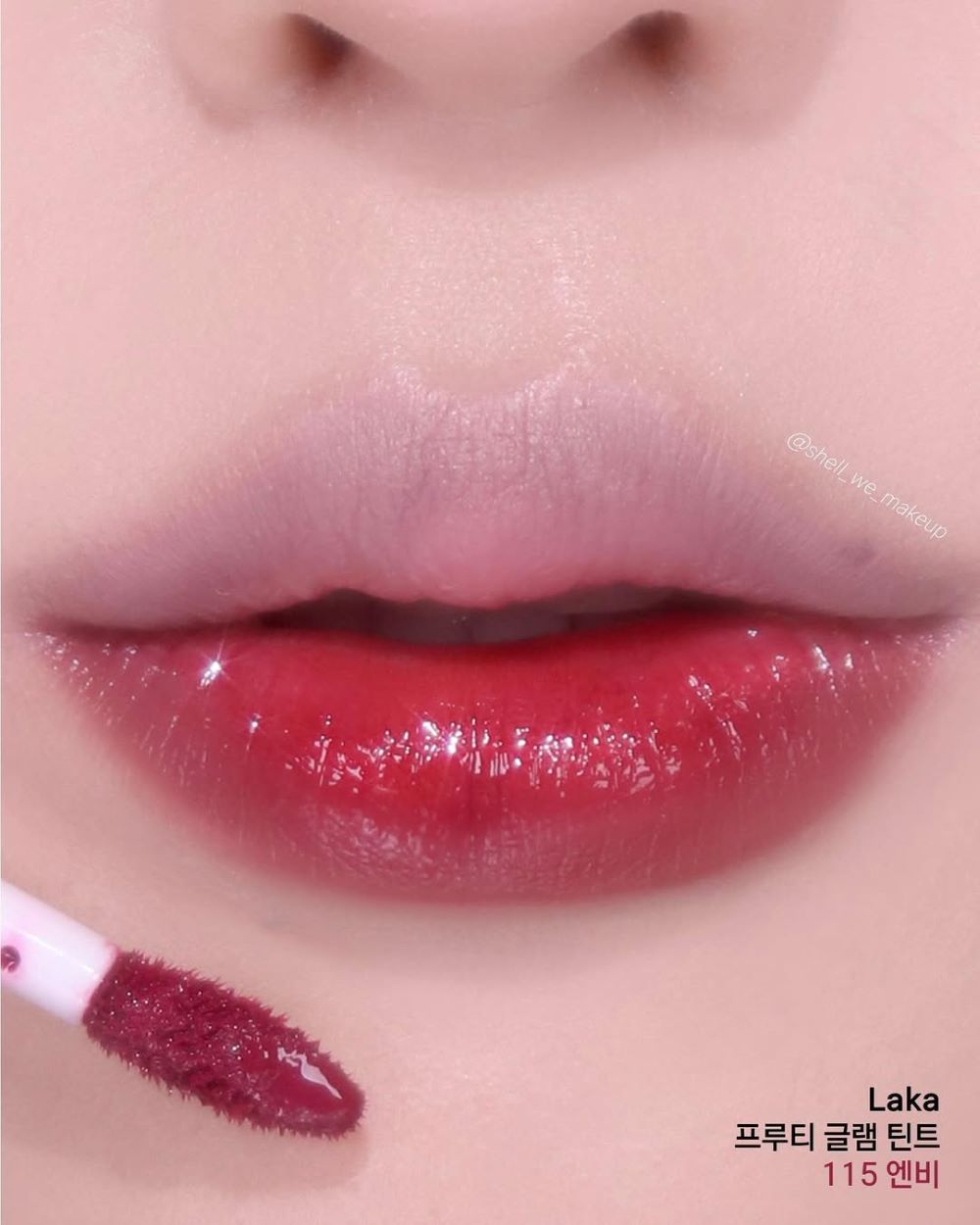 LAKA Fruity Glam Tint 4.5g #115 Envy,LAKA Fruity Glam Tint ราคา , LAKA Fruity Glam Tint  รีวิว , LAKA สีไหนสวย , ลิป LAKA