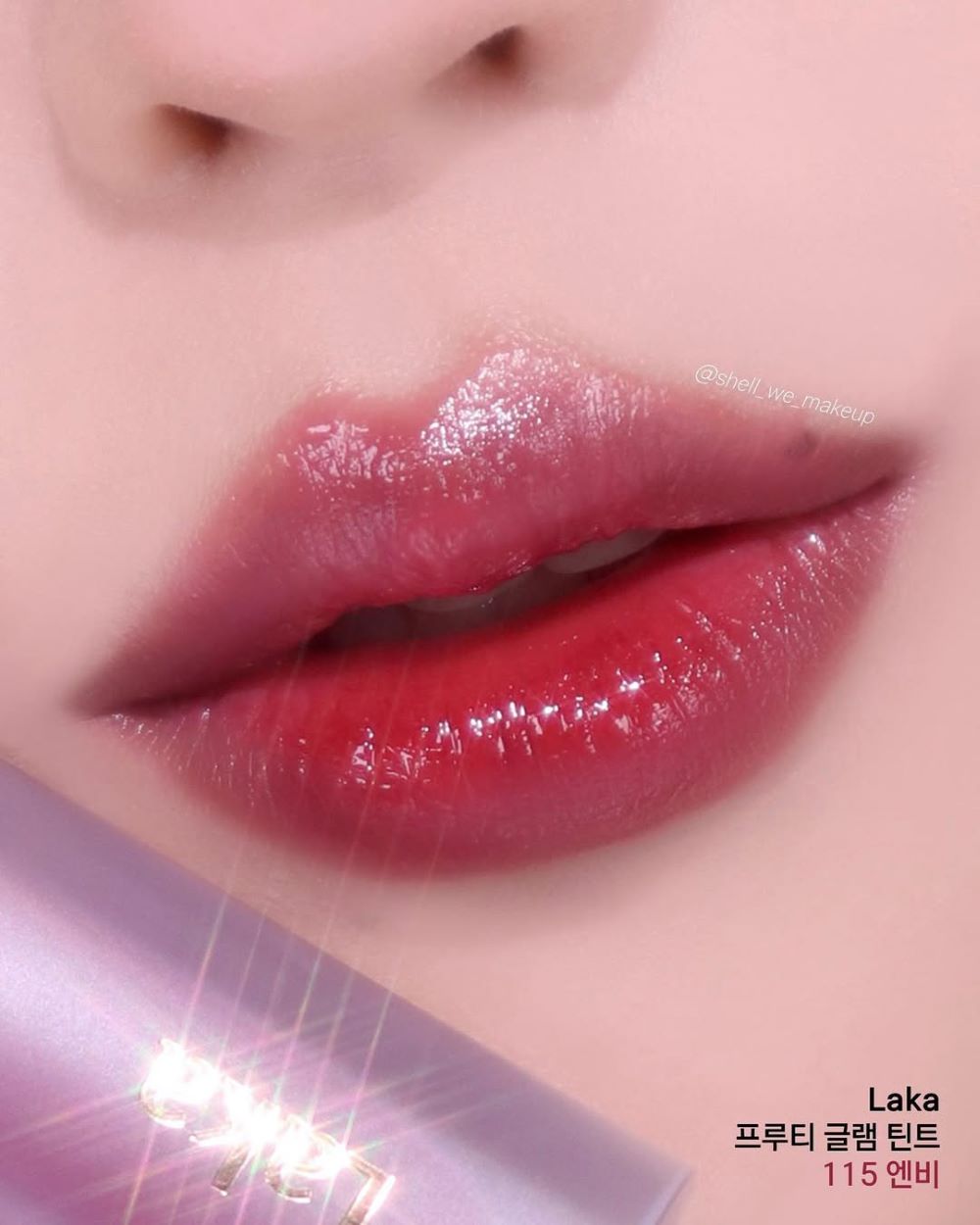 LAKA Fruity Glam Tint 4.5g #115 Envy,LAKA Fruity Glam Tint ราคา , LAKA Fruity Glam Tint  รีวิว , LAKA สีไหนสวย , ลิป LAKA
