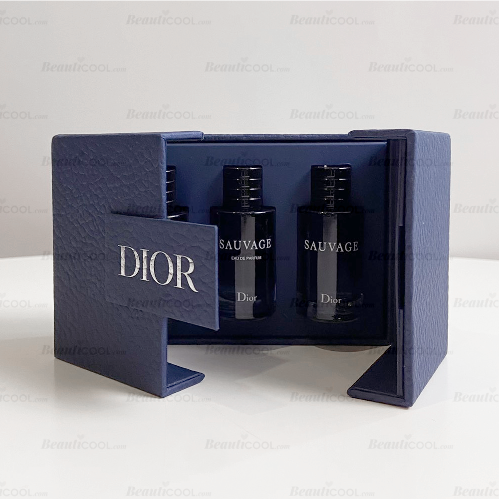 Dior Sauvage Set 3 pcs EDT + EDP + Parfum 10ml