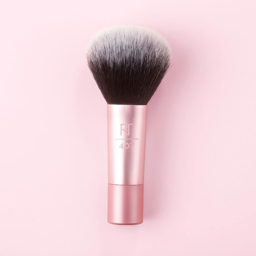 Real Techniques Mini Multitask Brush, Real Techniques Mini Multitask Brush รีวิว , บบลัชออน, บรอนเซอร์, ไฮไลท์ ,แป้ง , แปรง Real Techniques