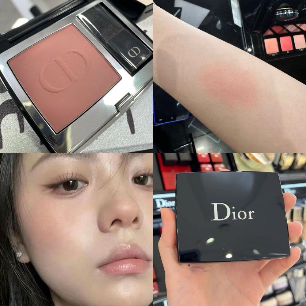 Dior Rouge Blush 6g #100 Nude Look, Dior Rouge Blush, บลัชออนสีนู้ดชมพูตุ่นๆ , บลัชออน DIOR, Dior Rouge Blush 6g #100 Nude Look ราคา , Dior Rouge Blush 6g #100 Nude Look รีวิว