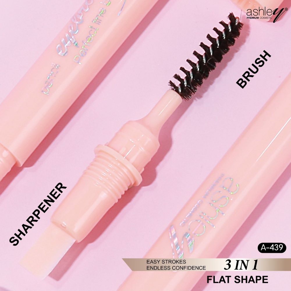 A 439 Ashley Pencil Eyebrow No.01 Dark Brown 0.4g ,A 439 Ashley Pencil Eyebrow , Ashley Pencil Eyebrow ราคา , Ashley Pencil Eyebrow รีวิว