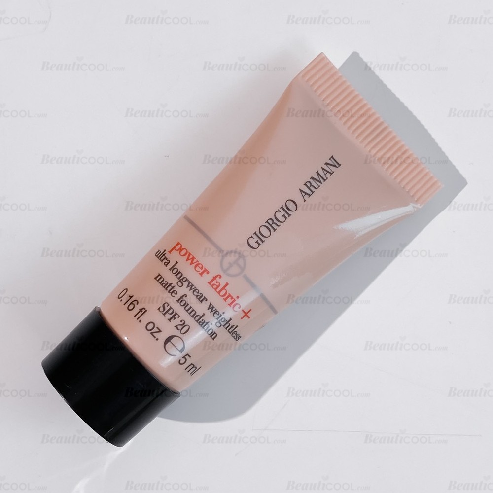 Giorgio Armani Power Fabric+ Ultra Longwear Weightless Matte Foundation SPF 20 #teinte2 5ml 