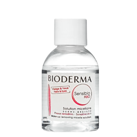 Bioderma Sensibio H2O 20 ml (Créaline ขวดสีชมพู แพ็คเกจใหม่) ทำความสะอาดผิวหน้าสูตรน้ำ สำหรับผิวแพ้ง่าย ช่วยล้างเครื่องสำอางได้อย่างหมดจด ขนาดพกพาสะดวก หายาก!!