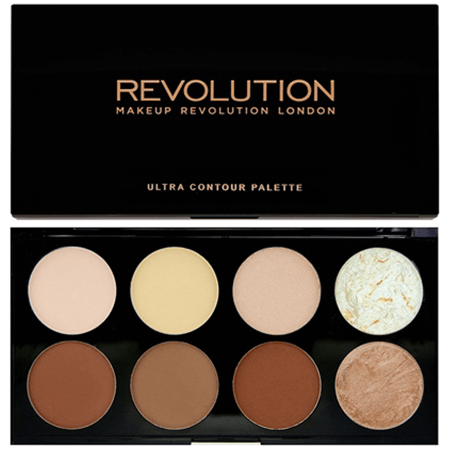 Makeup Revolution Ultra Contour Palette พาเลตต์คอนทัวร์แบบครบครันสำหรับสาย ฝ. คอนทัวร์ให้เป๊ะทุกสีผิว มีทั้งแบบเนื้อมุกและเนื้อแมตต์สวยงามคุ้มค่าสุดๆ