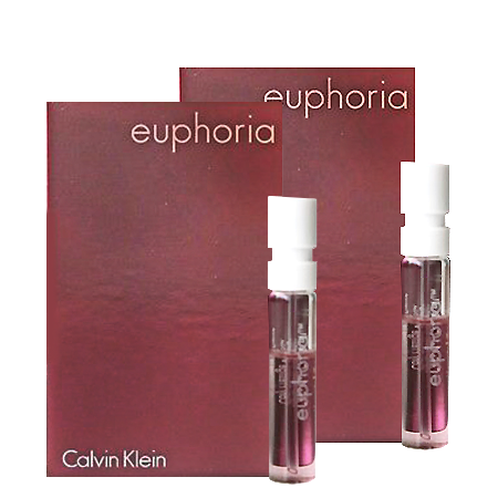 CK Calvin Klein ซื้อ 1 ฟรี 1 CK calvin klein EUPHORIA eau de parfum spray vaporisateur 1.2ml น้ำหอมที่มีกลิ่นหอมอย่างเป็นเอกลักษณ์เพื่อหญิงสาว หอมจนใครเดินผ่านต้องเหลียวมอง
