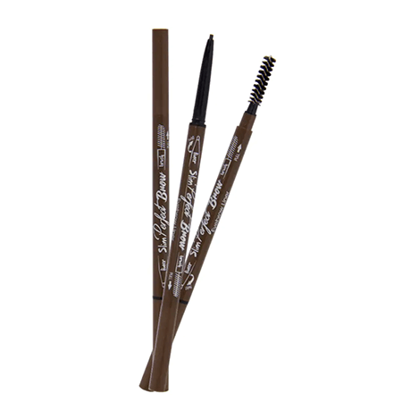 IN2IT Slim Perfect Brow Eyebrow Liner 0.1g PSB01 Coffee Brown สีน้ำตาลกาแฟ หัวเล็กเขียนลื่นเพียง 1.5 มม พร้อมหัวแปรงปัดในตัว ไม่ว่าจะคิ้วคม หรือคิ้วฟุ้งสไตล์เกาหลีก็เขียนได้ในแท่งเดียว