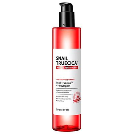 SOME BY MI Snail Truecica Miracle Repair Toner 135 ml. โทนเนอร์สารสกัดพลังหอยทากดำ ช่วยฟื้นฟูผิวหน้าให้กระจ่างใส ไร้ริ้วรอย สร้างเกราะป้องกันผิวให้แข็งแรง