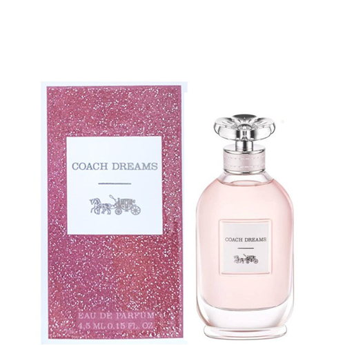 Coach Dreams EDP 4.5ml MINI น้ำหอมสุภาพสตรีกลิ่นใหม่ล่าสุดจาก Coach ที่ยังคงมาในสไตล์ฟลอรัลฟรุ๊ตตี้ ในแบบของสาวน้อยสดใส รักการเดินทางและการผจญภัยในโลกกว้าง