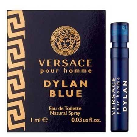VERSACE Pour Homme Dylan Blue Eau De Toilette 1ml น้ำหอมผู้ชายแนวกลิ่น Aromatic & Woody ที่ให้กลิ่นหอมรัญจวน เย้ายวนใจ เพิ่มความซับซ้อนและมีเสน่ห์ในตัว