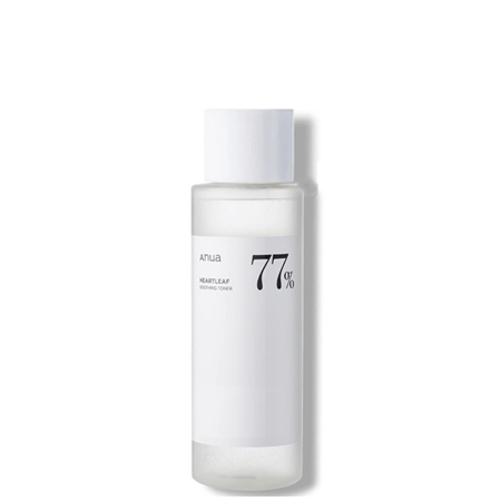 Anua Heartleaf 77% Soothing toner 40 ml #โทนเนอร์พี่จุน ช่วยลดสิวอักเสบ สิวผด ปรับสมดุลค่า pH ให้ความชุ่มชื้นแก่ผิวอย่างยาวนาน