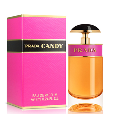 Prada Prada Candy Eau De Parfum 7ml น้ำหอมแนวกลิ่นวนิลาตะวันออกสำหรับผู้หญิง อ่อนหวาน อบอุ่น และมีเสน่ห์