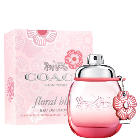 Coach New York Floral Blush Eau De Parfum 30 ml (กล่องบุบนิดหน่อยไม่มีผลต่อการใช้งาน) กลิ่นที่สะท้อนความร่าเริง และโรแมนติก อ่อนโยน ผ่อนคลาย สัมผัสได้ถึงความเป็นผู้หญิงที่น่าทะนุถนอม