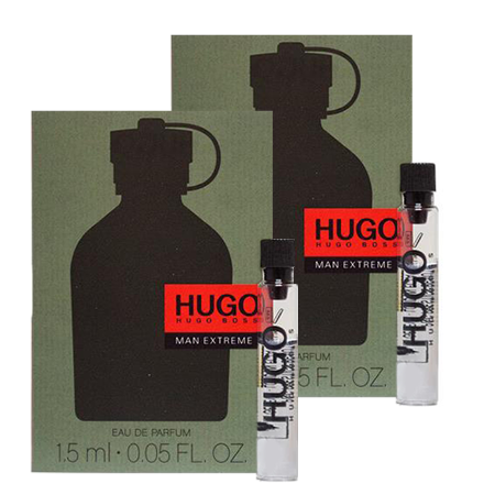 Hugo Boss แพ็คคู่ Hugo Man Eau De Toilette 1.5ml ความหอมสดชื่นมีชีวิตชีวาแต่แฝงไปด้วยความหรูหรามีสไตล์