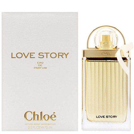 Chloe Love Story Eau De Parfum 75ml กลิ่นหอมหวานปนสดชื่นจากดอกไม้ขาว กลิ่นแรกเปิดด้วยความสดชื่นจากมะกรูด เกรปฟรุต