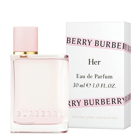 BURBERRY Her Eau De Parfum 30 ml น้ำหอมกลิ่นฟรุตตี้ฟลอรัลที่แสนมีชีวิตชีวา ถ่ายทอดทัศนคติอันหาญกล้า และจิตวิญญาณแห่งการผจญภัยไว้อย่างเต็มเปี่ยม