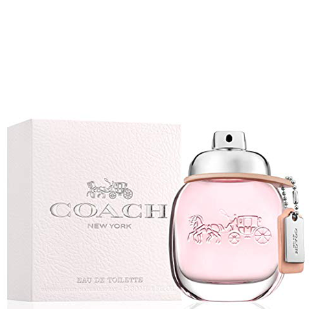 Coach New York Eau De Toilette 30ml กลิ่นหอมสไตล์สาวทันสมัย หอมหวานและสดชื่นจากลูกแพร์ สง่างาม หอมบริสุทธิ์จากกุหลาบขาว ปิดท้ายด้วยกลิ่นหอมละมุนจากไม้ซีดาร์